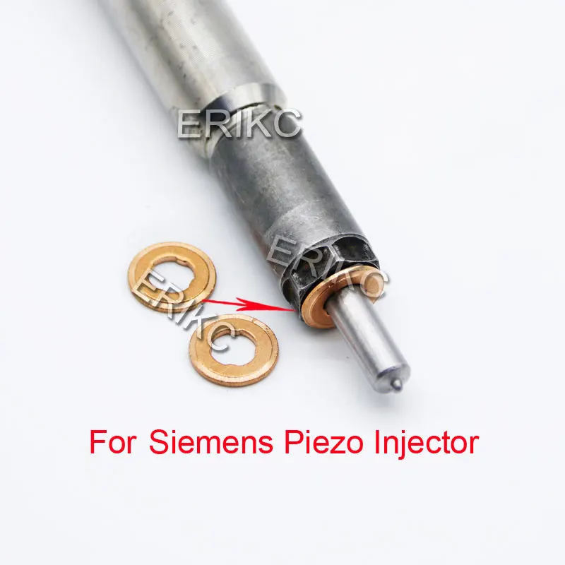 ERIKC Common Rail Injector Base Copper Washer E1023603 2mm Nozzle Copper Gasket Heat Shield For Siemens Piezo Diesel Injection
ERIKC Common Rail Injector Base Copper Washer E1023603 2mm Nozzle Copper Gasket Heat Shield For Siemens Piezo Diesel Injection