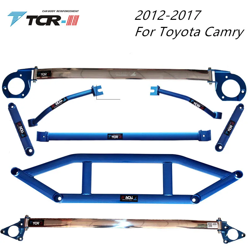 12-17 for Toyota Camry Balance Bar Front and Back Bar Chassis Stabilized Tie Rod Reinforcement Roll Resistance Strut Bars
12-17 for Toyota Camry Balance Bar Front and Back Bar Chassis Stabilized Tie Rod Reinforcement Roll Resistance Strut Bars