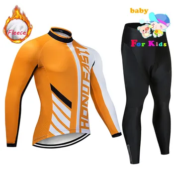 Winter Thermal Fleece Long Sleeves kids Cycling Jersey Set Clothing Bike Clothes Wear MTB Bicycle Maillot Ropa Ciclismo
Winter Thermal Fleece Long Sleeves kids Cycling Jersey Set Clothing Bike Clothes Wear MTB Bicycle Maillot Ropa Ciclismo