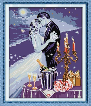 Romantic Dating Kiss People Cross stitch kits Needlework Printed Cross-Stitching DIY HandmadeCross Stitch Set,For Embroidery
Romantic Dating Kiss People Cross stitch kits Needlework Printed Cross-Stitching DIY HandmadeCross Stitch Set,For Embroidery