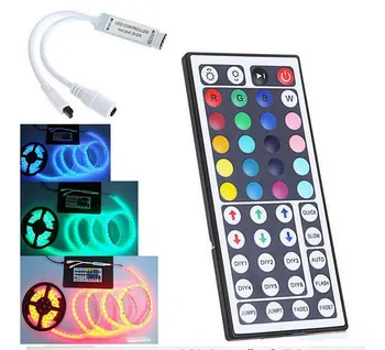 

Waterproof led strips IP65 5M 300 Leds SMD 5050 RGB lights led strips + remote controller 12V 5A EU AU UK US plug Optional