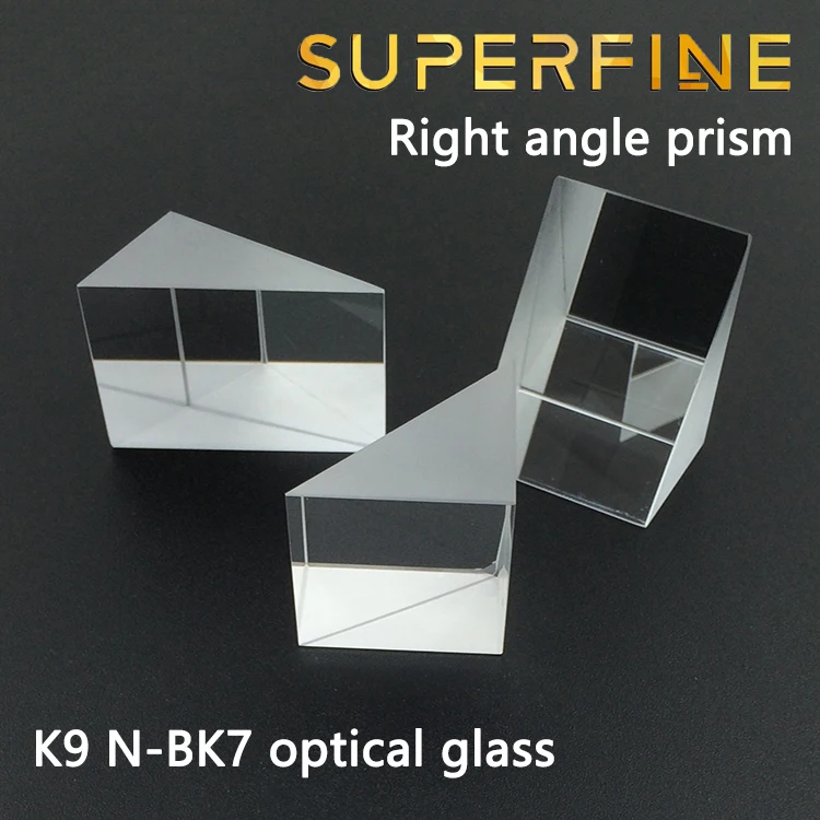 Pack of 2pcs 15x15x15mm K9 Optical Glass Right Angle Prism for Optical Experiment Instruments
Pack of 2pcs 15x15x15mm K9 Optical Glass Right Angle Prism for Optical Experiment Instruments