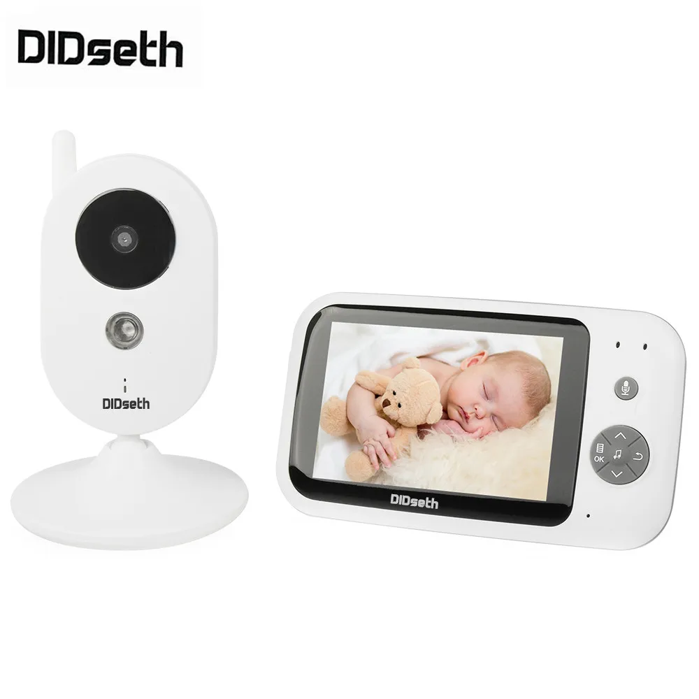 DIDseth ZR303 3.5 inch Wireless Baby Monitor LCD Screen Infrared Night Vision Two-Way Talk Back Lullabies
DIDseth ZR303 3.5 inch Wireless Baby Monitor LCD Screen Infrared Night Vision Two-Way Talk Back Lullabies