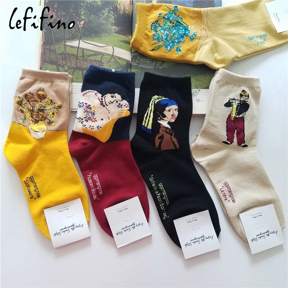 fashion women art oil painting socks happy hipster socks teen girls novelty colorful fancy socks crazy funny fun creative socks
fashion women art oil painting socks happy hipster socks teen girls novelty colorful fancy socks crazy funny fun creative socks