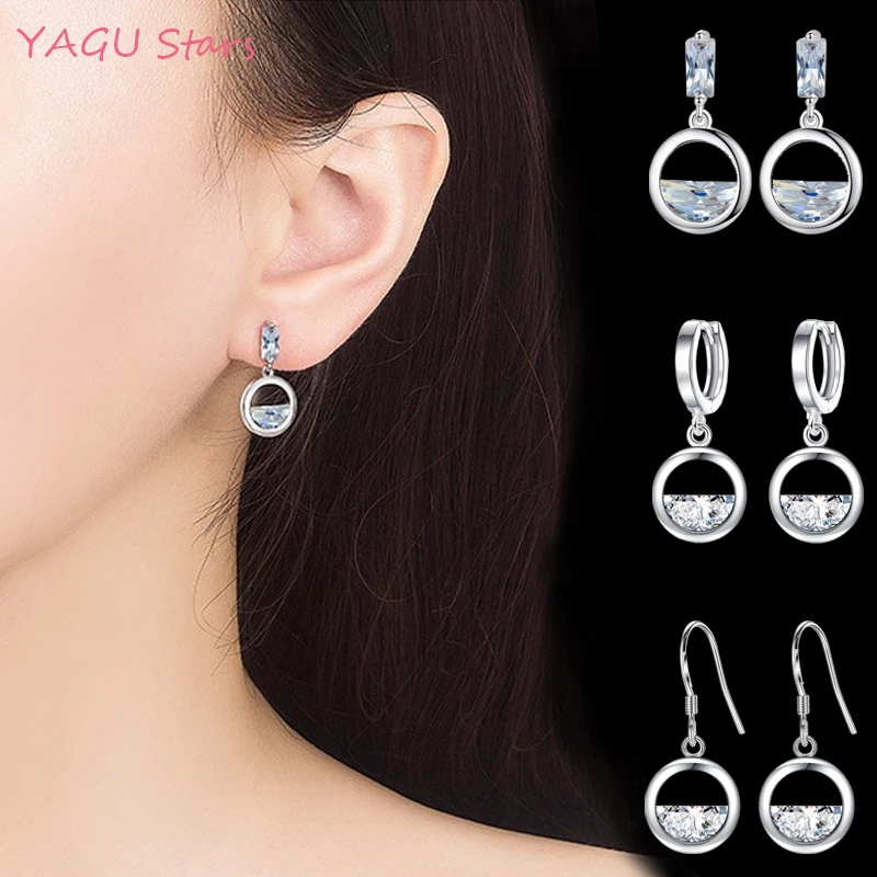 Fashion Round Moon Zircon Stone Ocean Level Rectangle Popular Earring 925 Silver Charm Women Lovers Gifts Party Jewelry Y-W44
Fashion Round Moon Zircon Stone Ocean Level Rectangle Popular Earring 925 Silver Charm Women Lovers Gifts Party Jewelry Y-W44