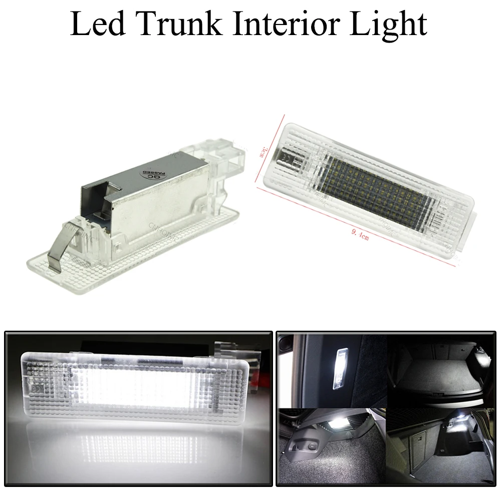 1PCS LED Luggage Compartment Lights For Volkswagen VW Polo Passat B6 CC Golf Mk4 Mk5 Mk6 Mk7 Plus Jetta Tiguan Trunk Lamps
1PCS LED Luggage Compartment Lights For Volkswagen VW Polo Passat B6 CC Golf Mk4 Mk5 Mk6 Mk7 Plus Jetta Tiguan Trunk Lamps