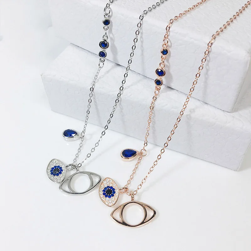 2019 new arrival blue stone evil eyes 925 sterling silver necklace for couple necklace fashion jewelry free shipping
2019 new arrival blue stone evil eyes 925 sterling silver necklace for couple necklace fashion jewelry free shipping