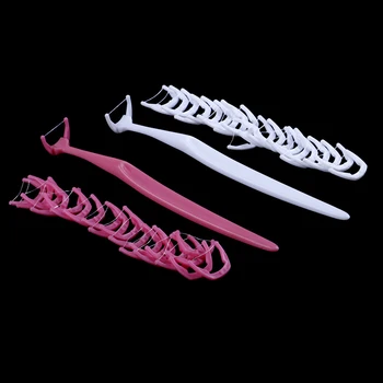1 Set(1 handle,20 heads) Dental Floss Picks Inter-dental Brush Teeth Stick Flosser for Oral Deep Clean Tooth Thread Floss Pick
1 Set(1 handle,20 heads) Dental Floss Picks Inter-dental Brush Teeth Stick Flosser for Oral Deep Clean Tooth Thread Floss Pick