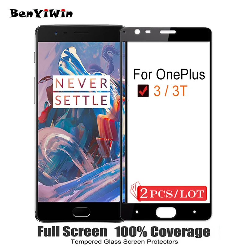 2PCS 100% Original Full Cover Tempered Glass For OnePlus 3 3T 5.50" Screen Protector on Protective Glass Case For 1+ 3 3T Film
2PCS 100% Original Full Cover Tempered Glass For OnePlus 3 3T 5.50" Screen Protector on Protective Glass Case For 1+ 3 3T Film
