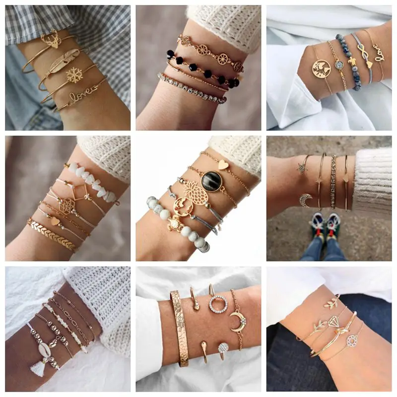 9 Styles Vintage Turtle Heart Map Charm Bracelets Set For Women New Design Stone Beads Infinite Bracelet Boho Jewelry Wholesale
9 Styles Vintage Turtle Heart Map Charm Bracelets Set For Women New Design Stone Beads Infinite Bracelet Boho Jewelry Wholesale