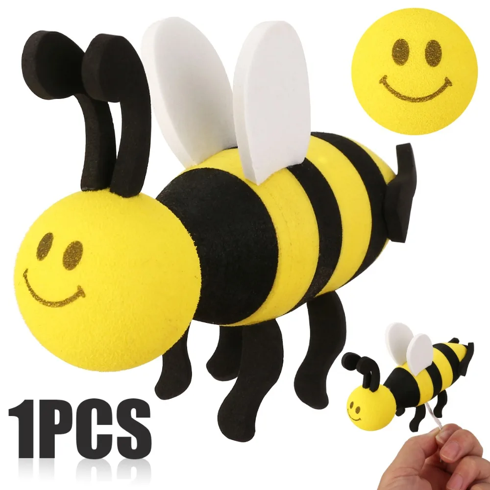 Hot Lovely Yellow Bee Antenna Ball For Car Antenna Decoration Cute Smiley Honey Bumble Bee Car Aerial Pen Topper Ball
Hot Lovely Yellow Bee Antenna Ball For Car Antenna Decoration Cute Smiley Honey Bumble Bee Car Aerial Pen Topper Ball