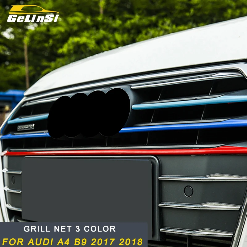 Gelinsi For Audi A4 B9 2017 2018 Car grill net 3 color cover frame trim sticker accessories
Gelinsi For Audi A4 B9 2017 2018 Car grill net 3 color cover frame trim sticker accessories
