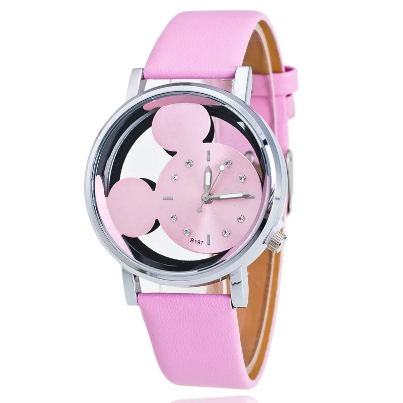 relogio feminino Fashion Mickey Women Watches quartz casual transparent hollow dial leather women watch dress wristwatches
relogio feminino Fashion Mickey Women Watches quartz casual transparent hollow dial leather women watch dress wristwatches