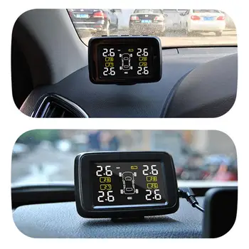 CAREUD U901 Car Wireless Accurate TPMS Tire Pressure Monitoring System With 4 External Sensors LCD Display Built-in Battery
CAREUD U901 Car Wireless Accurate TPMS Tire Pressure Monitoring System With 4 External Sensors LCD Display Built-in Battery