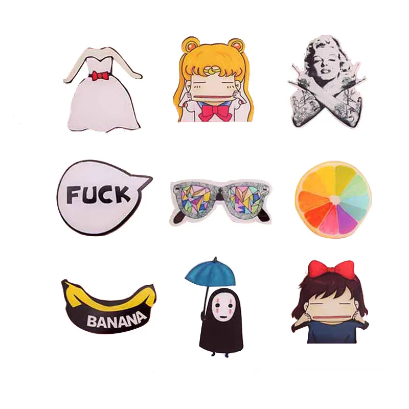 brooches for women Korean classic acrylic brooch Marilyn Monroe faceless male badge high quality sweater accessories | Украшения и
