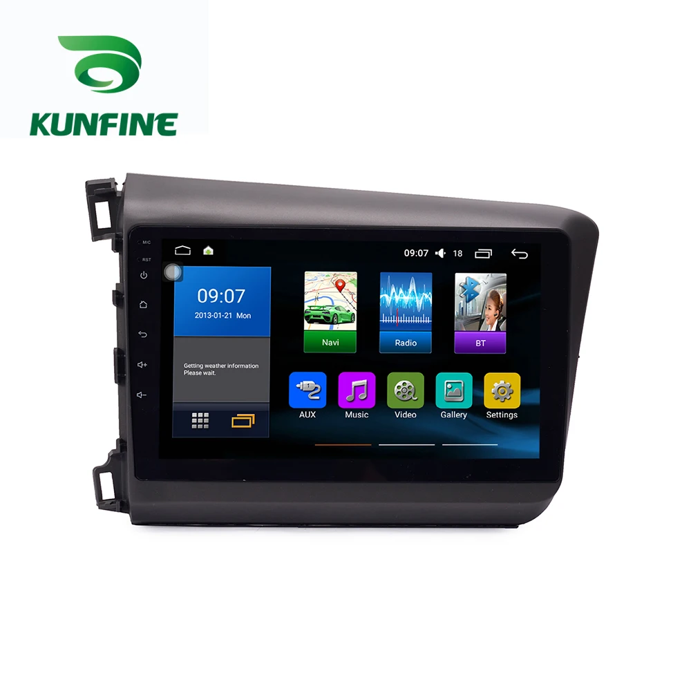Android Car DVD GPS Navigation Multimedia Player Car Stereo For Honda Civic 2012-2015 Radio Head unit (2)