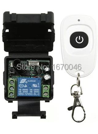 NEW DC12V 1 CH RF Wireless Remote Control System / Radio Switch Transmitter/Receiver light /lamp/ window/Garage Doors
NEW DC12V 1 CH RF Wireless Remote Control System / Radio Switch Transmitter/Receiver light /lamp/ window/Garage Doors