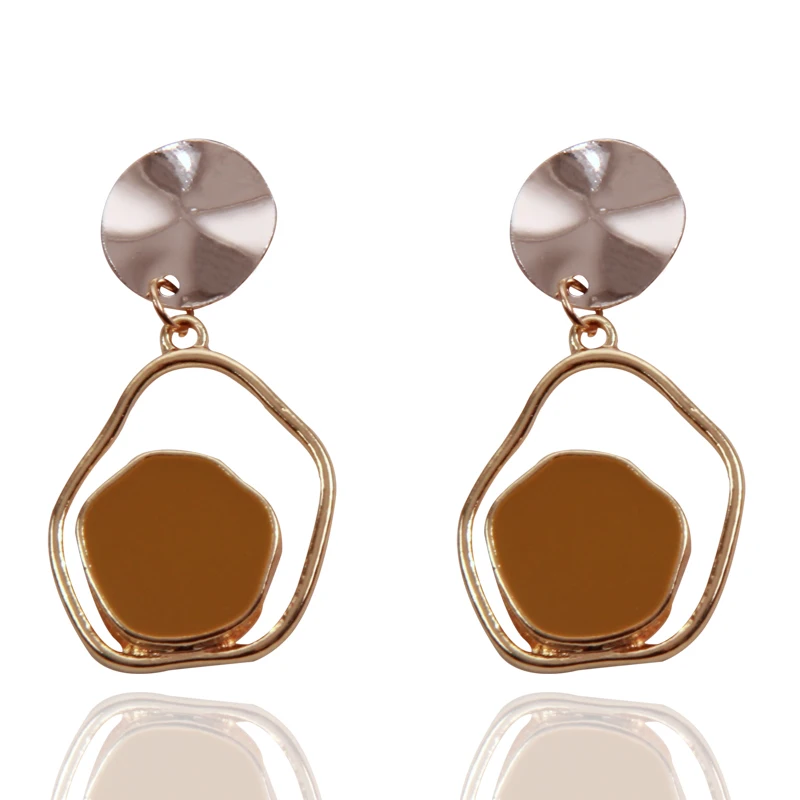 Personalized Handing Earring Circle Metal Irregular Geometric Dangle Drop Earrings For Women Cute Romantic Party Street Jewelry
Personalized Handing Earring Circle Metal Irregular Geometric Dangle Drop Earrings For Women Cute Romantic Party Street Jewelry