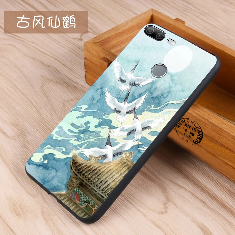 Huawei Honor 9 lite Case Original Cover for Huawei Honor 9 lite Case Bag honor 9 lite Cover Skin Wolf Fish Skull Fundas 100% 15
