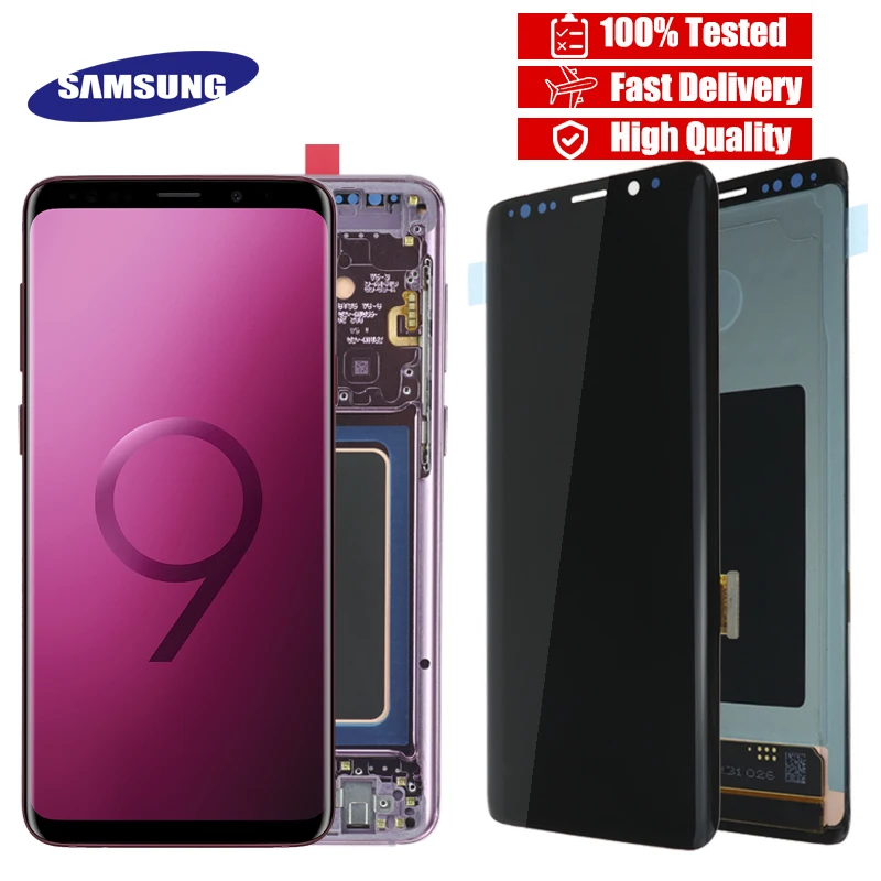 DHL 10PCS/LOT Original LCD FOR SAMSUNG S9 S9plus G960F G965F LCD WITH FRAME with Service Pack
DHL 10PCS/LOT Original LCD FOR SAMSUNG S9 S9plus G960F G965F LCD WITH FRAME with Service Pack
