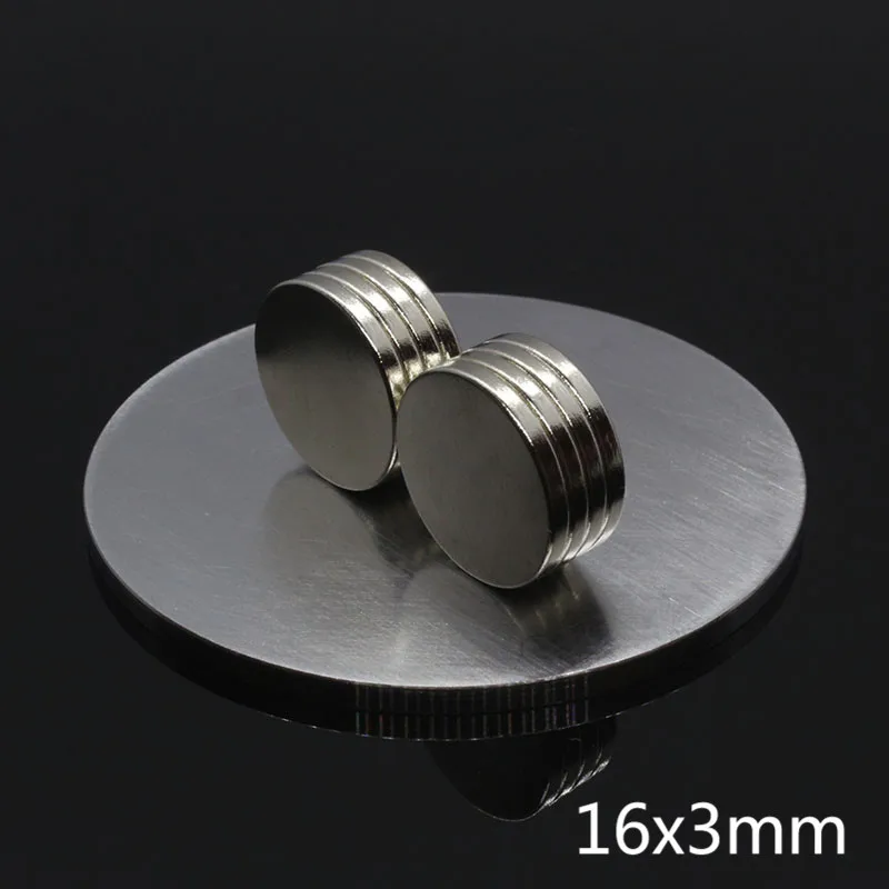 10pcs 16 x 3 mm N40 Super Strong Neodymium Magnets Rare Earth Magnet 16*3mm Grade Small Disc Round Magnets
10pcs 16 x 3 mm N40 Super Strong Neodymium Magnets Rare Earth Magnet 16*3mm Grade Small Disc Round Magnets