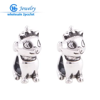 2pcs/lot european bead cute cat charm fit famous brand jewelry love bracelets GW Fashion jewelry T036
2pcs/lot european bead cute cat charm fit famous brand jewelry love bracelets GW Fashion jewelry T036