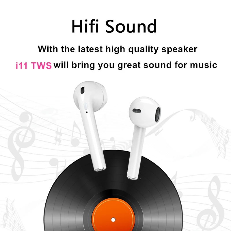 For I11 Tws Bluetooth 5.0 Wireless Earphones Earpieces Mini Earbuds with Mic for ios\ Samsung \xiaomi\Huawei \LG
For I11 Tws Bluetooth 5.0 Wireless Earphones Earpieces Mini Earbuds with Mic for ios\ Samsung \xiaomi\Huawei \LG