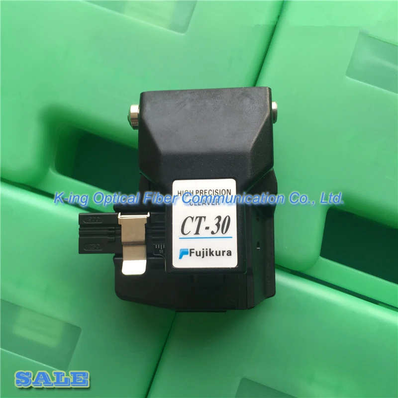 Made in china Fujikura Fiber cleaver CT-30 High Precision Cleaver with case Optical fiber cutting knife CT-30 Fiber Cleaver
Made in china Fujikura Fiber cleaver CT-30 High Precision Cleaver with case Optical fiber cutting knife CT-30 Fiber Cleaver