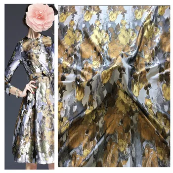 1Meter Floral Jacquard Brodace Fabric 65"Wide Gold Polyester Material Sewing On Women Dress Clothes Coat Flower Patchwork Diy
1Meter Floral Jacquard Brodace Fabric 65"Wide Gold Polyester Material Sewing On Women Dress Clothes Coat Flower Patchwork Diy