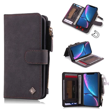 Rotate Card Slots Wallet Case For iPhone X XS Max 8 7 Plus Case Magnetic Leather Cover For iPhone XS XR 6 6S Plus Car Phone Case
Rotate Card Slots Wallet Case For iPhone X XS Max 8 7 Plus Case Magnetic Leather Cover For iPhone XS XR 6 6S Plus Car Phone Case