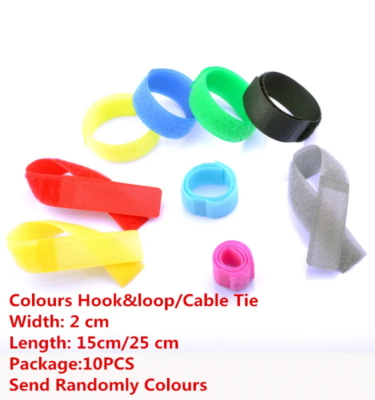 10PCS MT016 Colours Hook&loop Nylon Fastening Tape Magic Tape Strap Width 20mm Cable Tie length 15cm/25cm ribbon Belting fixing
10PCS MT016 Colours Hook&loop Nylon Fastening Tape Magic Tape Strap Width 20mm Cable Tie length 15cm/25cm ribbon Belting fixing
