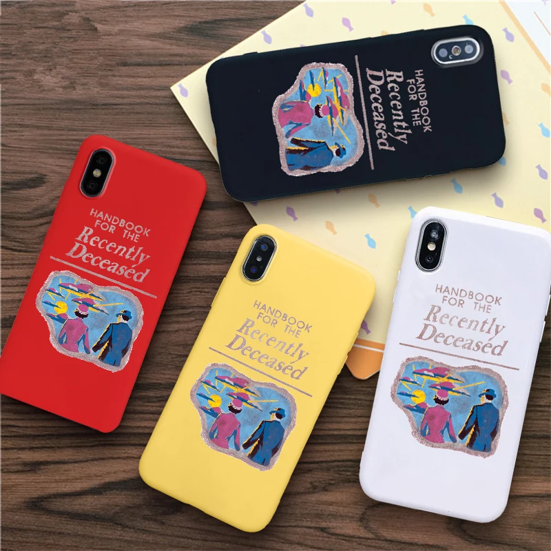 handbook for the recently deceased phone case for iPhone X XR XS MAX 6 7 8 plus 6s TPU soft Silicone Candy Color BLACK cover
handbook for the recently deceased phone case for iPhone X XR XS MAX 6 7 8 plus 6s TPU soft Silicone Candy Color BLACK cover