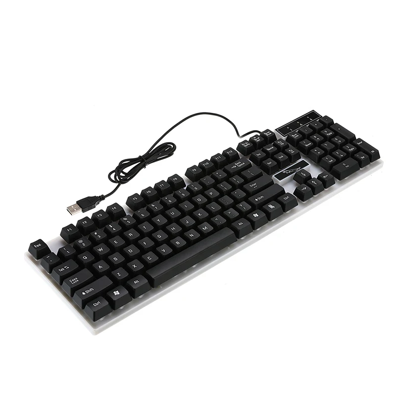 Adjustable LED Rainbow Color Backlight Gaming Gamer USB Wired Keyboard Mouse Set Mechanical Keyboard Set
Adjustable LED Rainbow Color Backlight Gaming Gamer USB Wired Keyboard Mouse Set Mechanical Keyboard Set