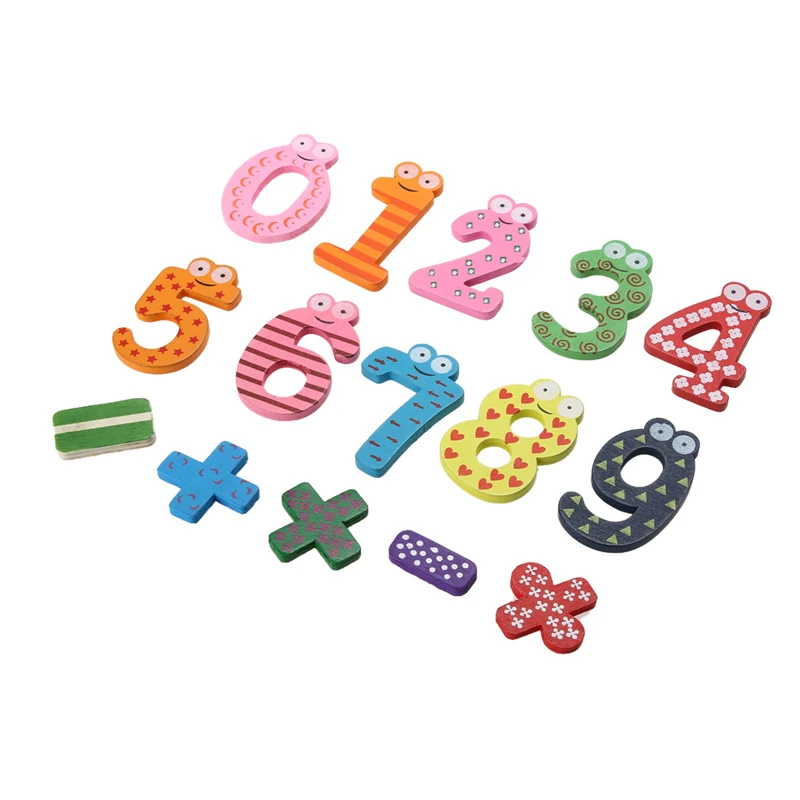 15pcs Magnet Fridge Sticker Baby Educative Math Toys Wooden Puzzle Brinquedo Animals Math Toy Use on Refrigerator Message Board
15pcs Magnet Fridge Sticker Baby Educative Math Toys Wooden Puzzle Brinquedo Animals Math Toy Use on Refrigerator Message Board