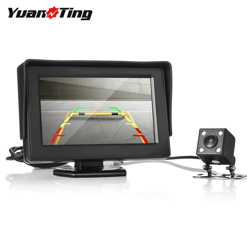 YuanTing Backup Camera and 4.3 Inch Monitor System Wire Install Rear View for Car Waterproof Night Vision Reversing Guide Lines
YuanTing Backup Camera and 4.3 Inch Monitor System Wire Install Rear View for Car Waterproof Night Vision Reversing Guide Lines