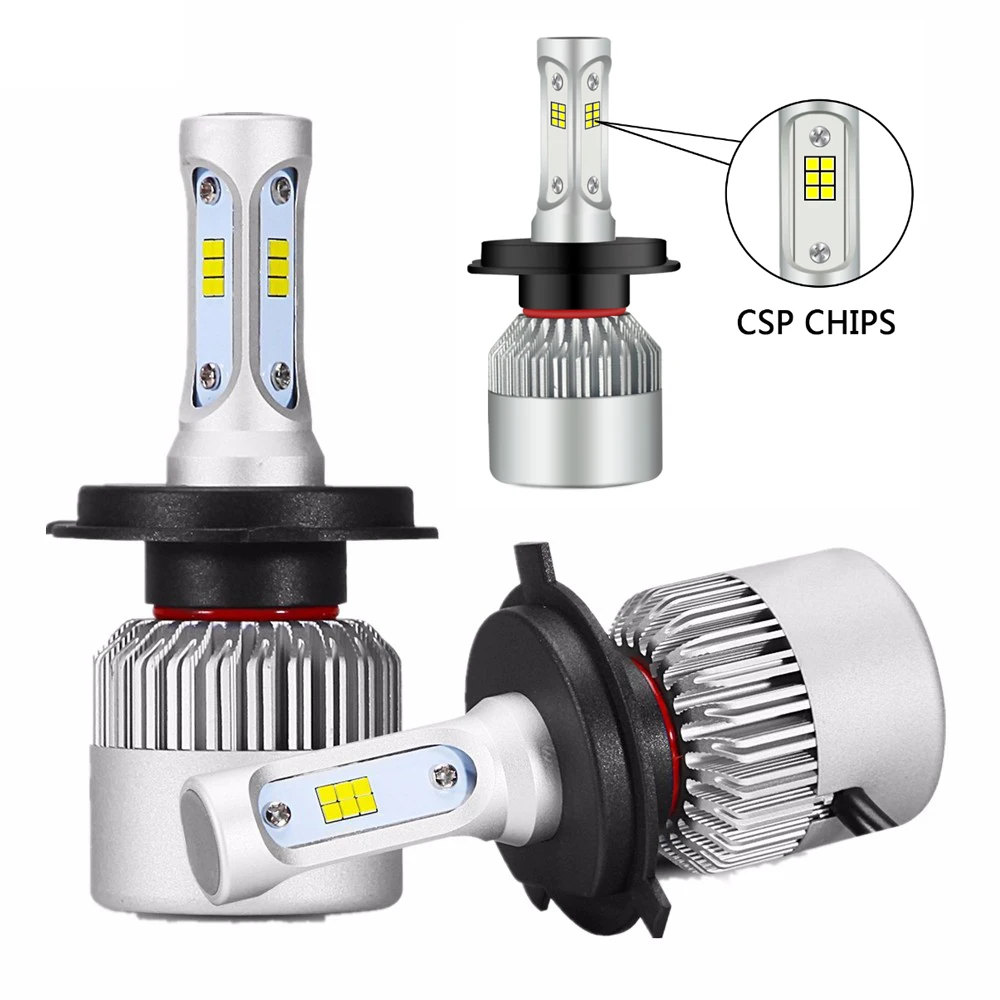 Elglux S2 Auto S2 CSP CHIPS 72W 8000LM/set H4 LED Bulb Car Headlight Near and Far Beam All In One Automobile Front Lamp Fog
Elglux S2 Auto S2 CSP CHIPS 72W 8000LM/set H4 LED Bulb Car Headlight Near and Far Beam All In One Automobile Front Lamp Fog