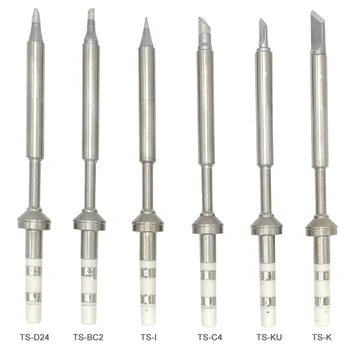 2018 Quicko TS Soldering Iron tips for TS100 MINI solder station Lead Free Electric Soldering Iron Tip K/KU/D24/BC2/C4/B2/I
2018 Quicko TS Soldering Iron tips for TS100 MINI solder station Lead Free Electric Soldering Iron Tip K/KU/D24/BC2/C4/B2/I