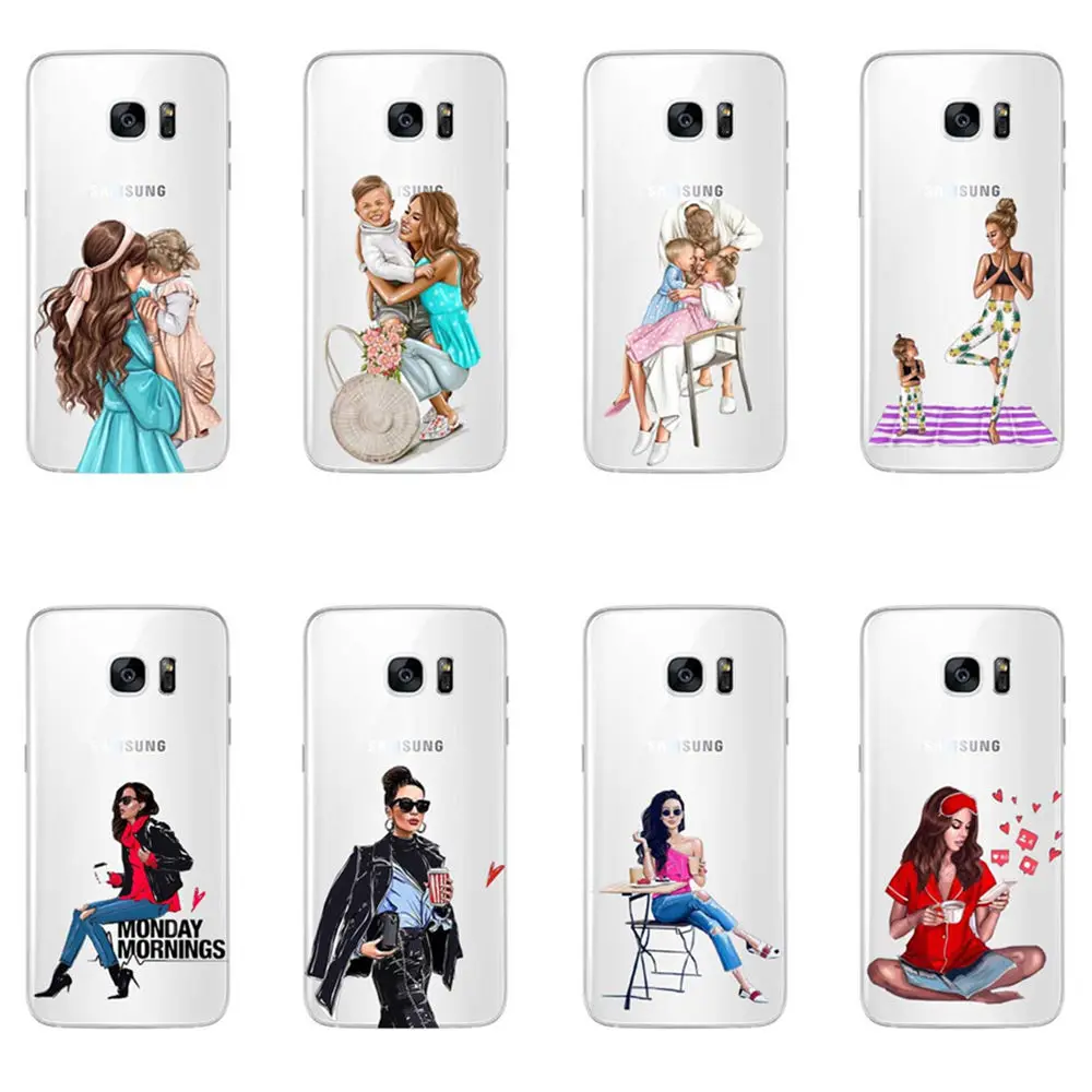 Fashion Black Brown Hair Baby Mom Girl Queen 10 Phone Cover Soft TPU Case For Samsung Galaxy J6 J7 J8 A5 A6 A7 A82018 PLUS
Fashion Black Brown Hair Baby Mom Girl Queen 10 Phone Cover Soft TPU Case For Samsung Galaxy J6 J7 J8 A5 A6 A7 A82018 PLUS