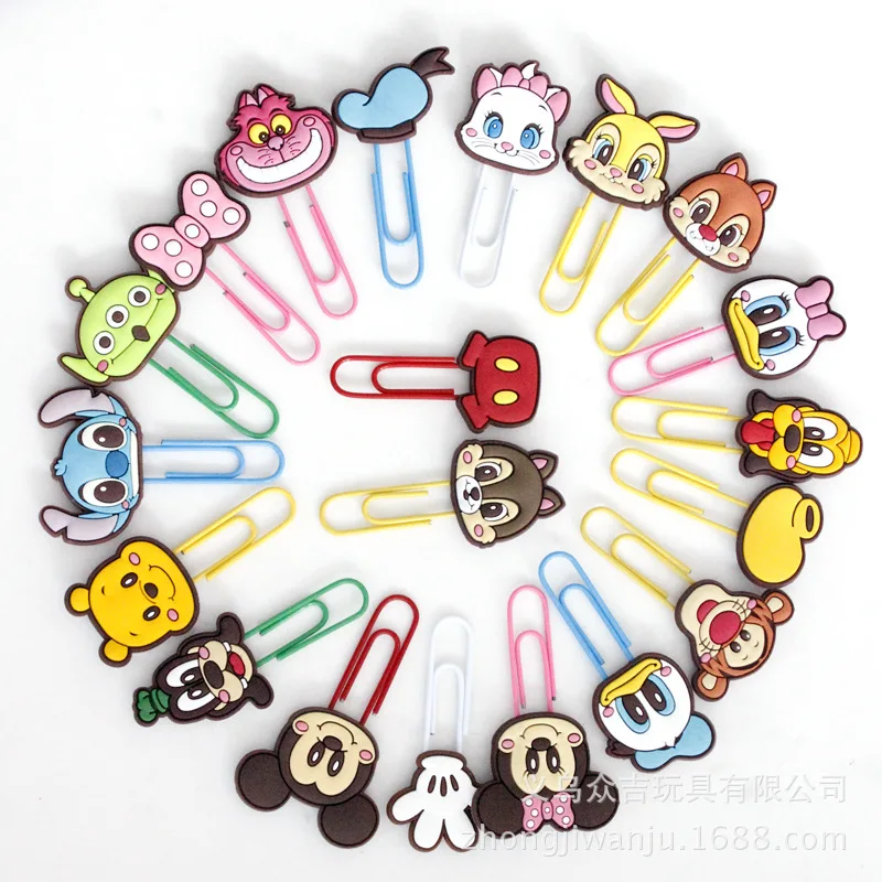 Cute Cartoon Characters Paper Clip Bookmark Binder Clips Gift Stationery School Office
Cute Cartoon Characters Paper Clip Bookmark Binder Clips Gift Stationery School Office