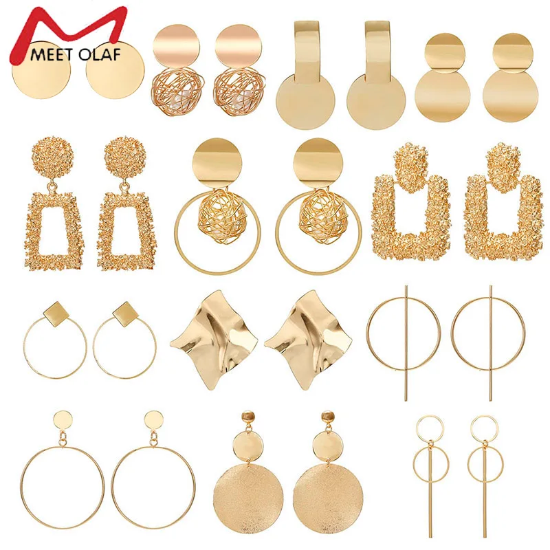 2019 Individuality Fashion Statement Earrings Big Geometric Earrings Women Hanging Dangle Earrings Drop Earing Modern Jewelry
2019 Individuality Fashion Statement Earrings Big Geometric Earrings Women Hanging Dangle Earrings Drop Earing Modern Jewelry