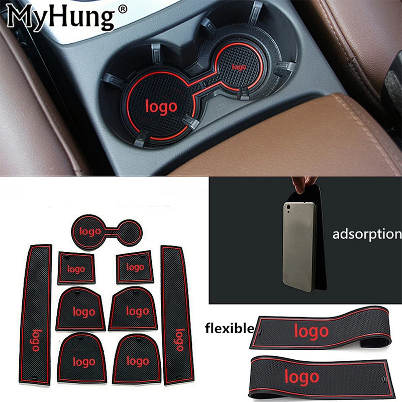 Anti-slip Non-slip Silicone Cup Holder Sticker Gate Slot Pad Door Groove Mat for Audi Q5 2009 2010 2011 2012 2013 Car Styling
Anti-slip Non-slip Silicone Cup Holder Sticker Gate Slot Pad Door Groove Mat for Audi Q5 2009 2010 2011 2012 2013 Car Styling