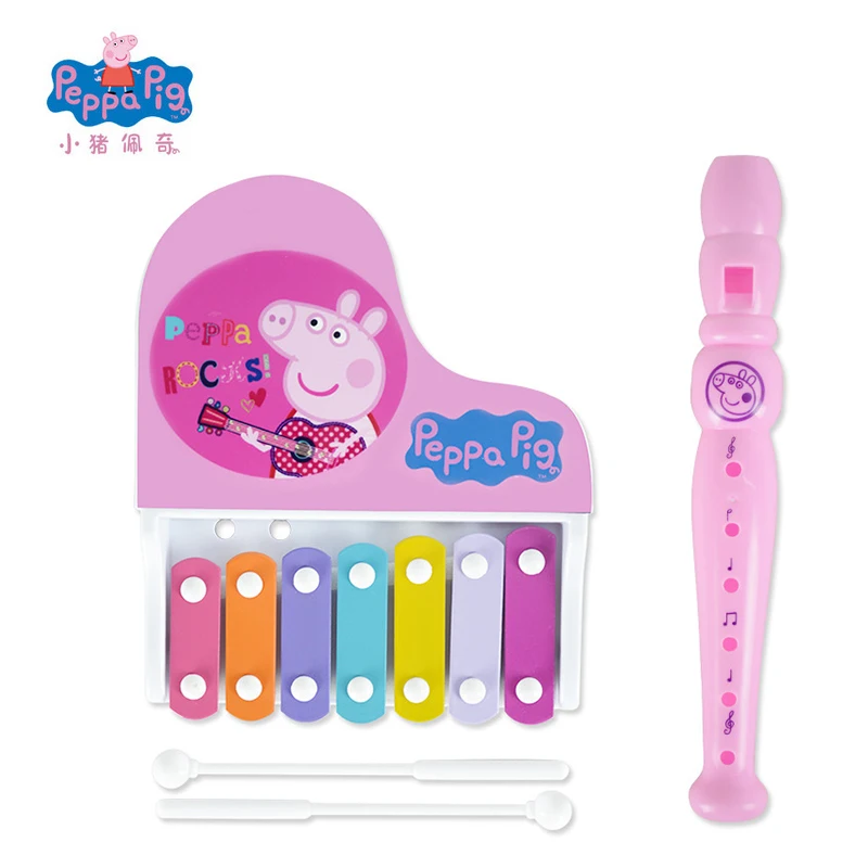 2018 Peppa George Pig Children Musical Instruments Toy Knock Piano Piccolo Early Education Toy Birthday Best Gift For Kid
2018 Peppa George Pig Children Musical Instruments Toy Knock Piano Piccolo Early Education Toy Birthday Best Gift For Kid