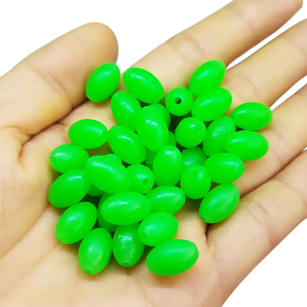 200-pieces Hard Egg Beads Glow Stopper 11.5x7.5mm Oval Luminous Fishing Beads Stops Lure Building Accessories Night Fishing Gear
200-pieces Hard Egg Beads Glow Stopper 11.5x7.5mm Oval Luminous Fishing Beads Stops Lure Building Accessories Night Fishing Gear