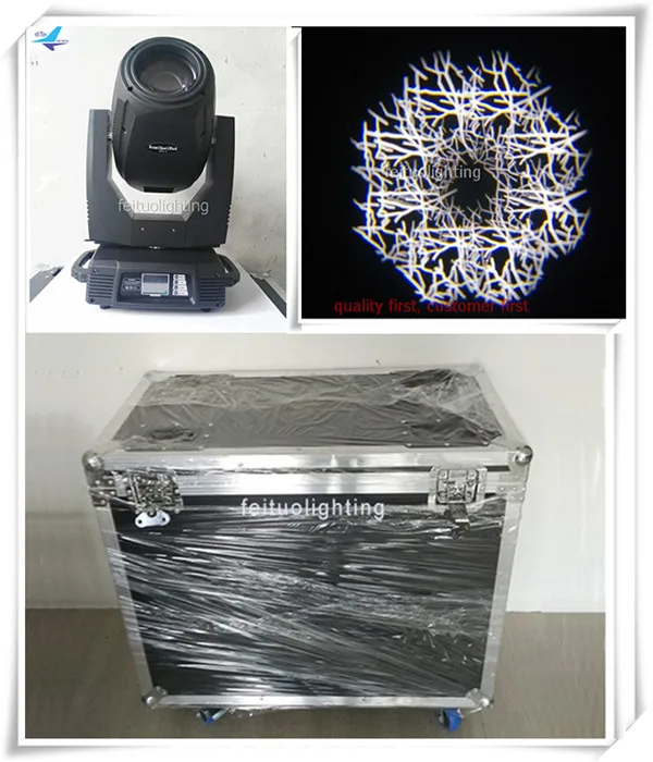 

4Pcs With 2 Flight CASE) China Equipment Dj Beam 17r 350w Spot Beam Wash 3 In 1 350w Beam Moving Head Light Disco