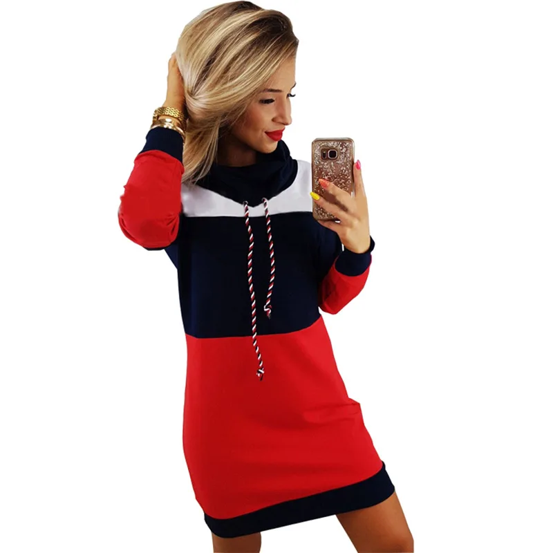 Hoodie Dress Women Winter Dress Sweatshirts Female Pullover Dresses Pile Collar 2019 New Spring Winter Midi Dress Robe Pull
Hoodie Dress Women Winter Dress Sweatshirts Female Pullover Dresses Pile Collar 2019 New Spring Winter Midi Dress Robe Pull