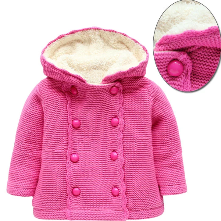 Thick Baby Sweater Hooded Long Sleeve Newborn Boy Baby Girl Winter Clothes BR-1815
Thick Baby Sweater Hooded Long Sleeve Newborn Boy Baby Girl Winter Clothes BR-1815