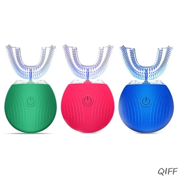 1set 360 Degree Auto Disinfection U Shape Timer Ultra Silicon Electric Toothbrush Wireless Rechargeable 3 Modes Tooth Whitening
1set 360 Degree Auto Disinfection U Shape Timer Ultra Silicon Electric Toothbrush Wireless Rechargeable 3 Modes Tooth Whitening