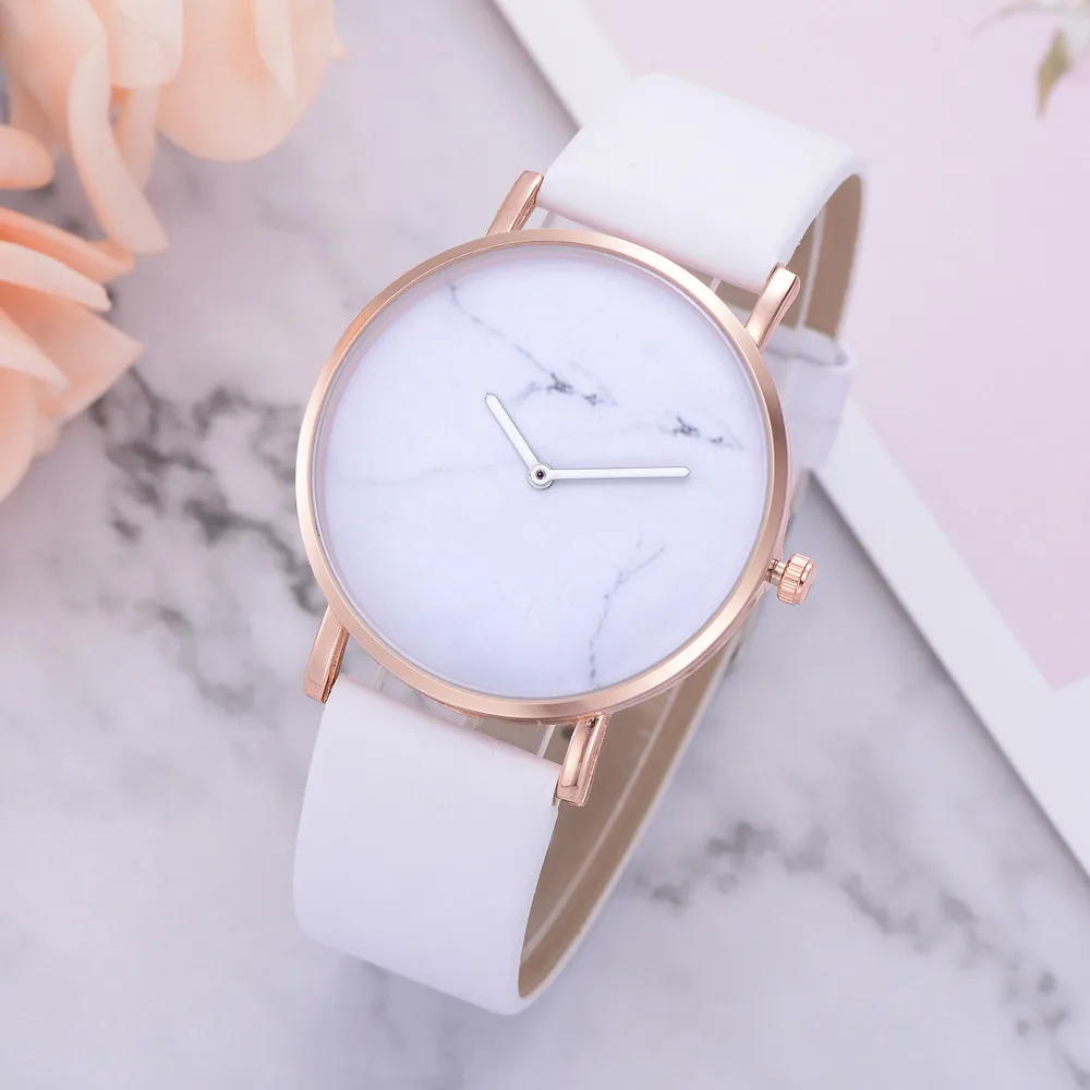 Fashion Women Ladies Simple Solid Pattern Clock Leather Strap Wrist watch Case kadin kol saati zegarki damskie women clock 
Fashion Women Ladies Simple Solid Pattern Clock Leather Strap Wrist watch Case kadin kol saati zegarki damskie women clock