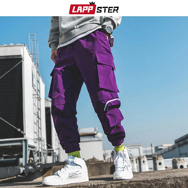 LAPPSTER Men Streetwear Baggy Cargo Pants 2019 Overalls Men Hip Hop Joggers Pants Fashions Track Pants Casual Black Sweatpants
LAPPSTER Men Streetwear Baggy Cargo Pants 2019 Overalls Men Hip Hop Joggers Pants Fashions Track Pants Casual Black Sweatpants