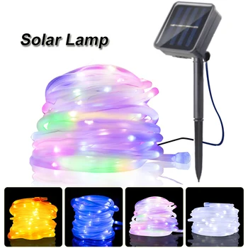 7m 12m LED Solar Light Outdoors Garden Light Waterproof Rope Tube String Light Lawn Lamp Solar Lamps for Holiday Christmas Party
7m 12m LED Solar Light Outdoors Garden Light Waterproof Rope Tube String Light Lawn Lamp Solar Lamps for Holiday Christmas Party